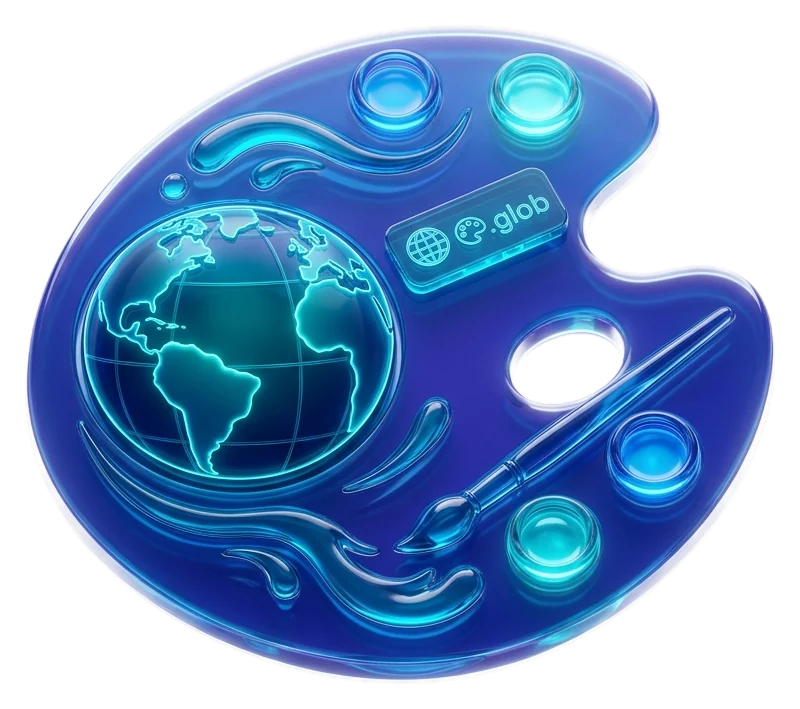Ilustração do módulo Identidade, site & idiomas